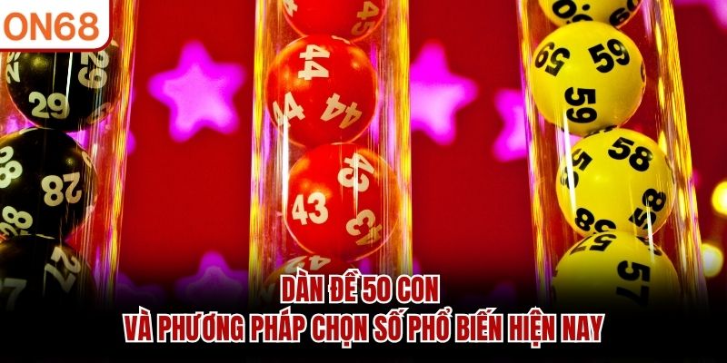 dàn đề 50 con