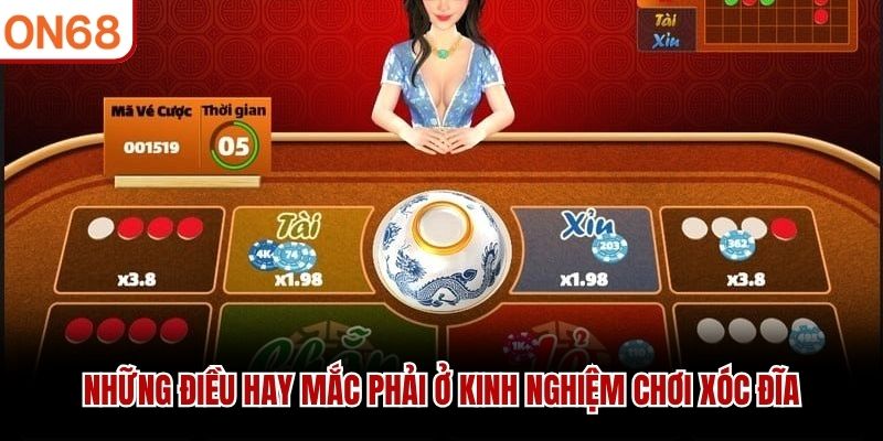kinh nghiệm chơi xóc đĩa